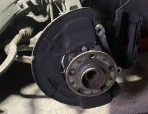 Radflansch ohne Bremsscheibe